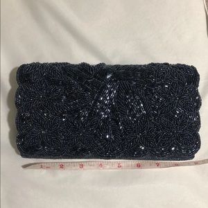 New beaded crossbody clutch